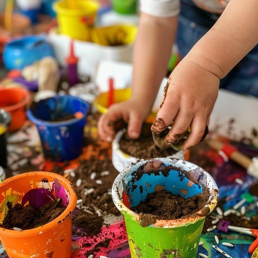 creative messy play stockcake